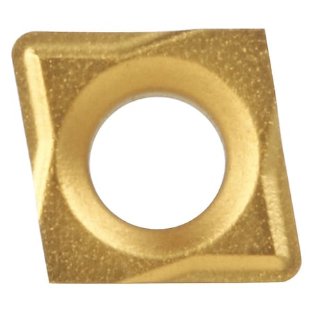Widia Diamond Turning Insert, Diamond, 5/32 in, CDHH, 1, Carbide CDHH12061
