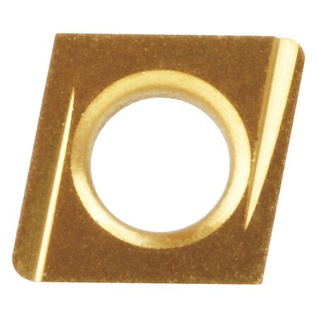 Widia Diamond Turning Insert, Diamond, 5/32 in, CDHH, 1, Carbide CDHH12061L