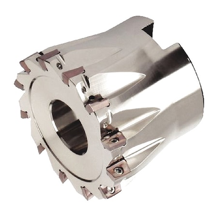 Widia Indexable Profiling End Mill, M6800 Series, High Speed Steel, 6.00mm Depth of Cut 12396431000