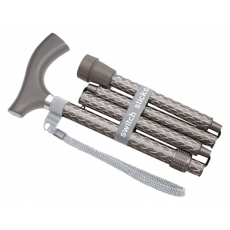 Switch Sticks Walking Stick, Adj., 32-37", Rose Gold 502-2000-5205