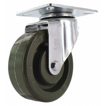 R.W. Rogers Co High Temp Wheel w/Zinc Caster, PK2 CAS507-ZP