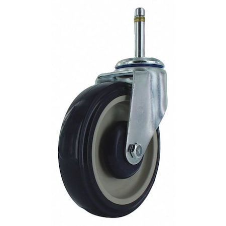 R.W. Rogers Co Poly Wheel, 7/16" Ring Stem, 5", PK2 CAS652-LC