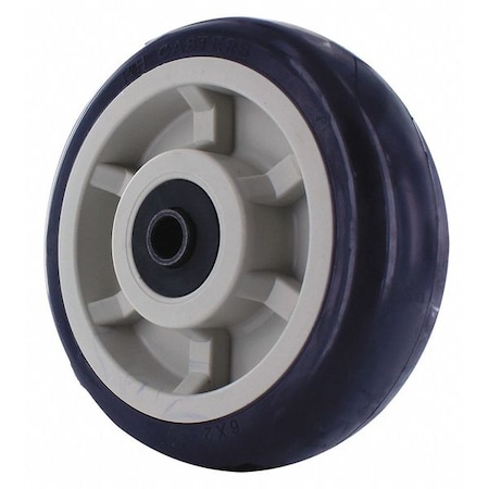 R.W. Rogers Co Poly Wheel, 1/2" Bore, 5"x2", PK2 W-853-6