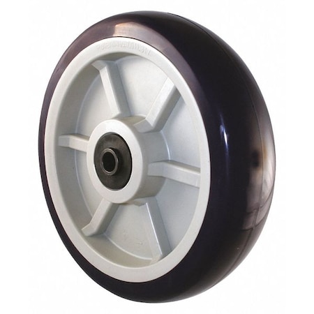 R.W. Rogers Co Poly Wheel, 1/2" Bore, 8"x2", PK2 W-853-8