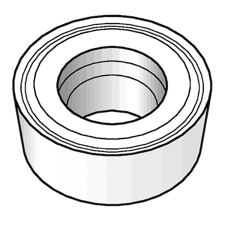 Widia Insert, Round, 1.2580 in, None, Carbide RCMX3209M0T