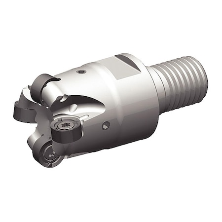 Widia Indexable Profiling End Mill, M200 Series, High Speed Steel, 4.90mm Depth of Cut M200D35Z05M16RN10