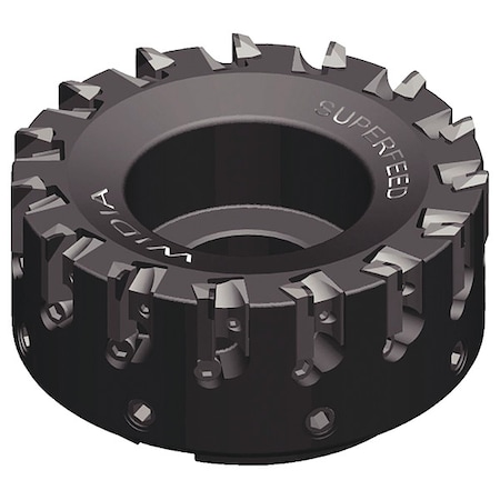 Widia Indexable Face Mill, SuperFeed Series, 6.35mm Depth of Cut SF02506RH