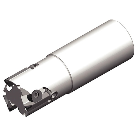 Widia Indexable Profiling End Mill, SuperFeed Series, High Speed Steel, 6.35mm Depth of Cut WSSEM03203RH