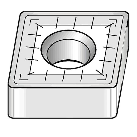 Widia Diamond Turning Insert, Diamond, 6, CNMM, 4 CNMM6448