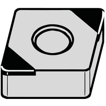 Widia Diamond Turning Insert, Diamond, 4, CNGA, 3 CNGA433S0425MT