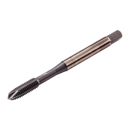 Widia Spiral Point Tap, 1/4"-20, Bottoming, UNC, 3 Flutes, CrC/C VTAFT5134