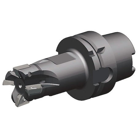 Widia Indexable Profiling End Mill, VHSC Series, High Speed Steel, 15.00mm Depth of Cut VHSC050Z04HSK63XD16