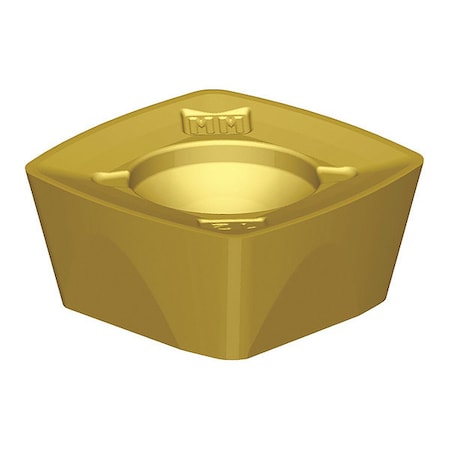 Widia Square Milling Insert, 12.70mm, Carbide XDPT120512ERMM