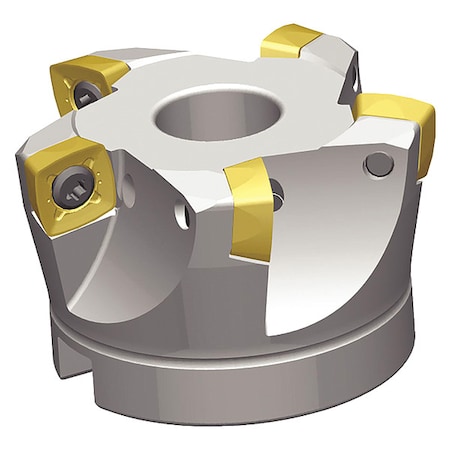 Widia Indexable Profiling End Mill, VXF Series, High Speed Steel, 2.50mm Depth of Cut VXF042Z04S22XD12