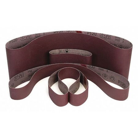 3M Cloth Belt 341D, 2inx60 in 36 X-weight, PK50 341D