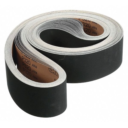 3M Cloth Belt 461F, 4 in x132 in P320 XF-we, PK50 461F