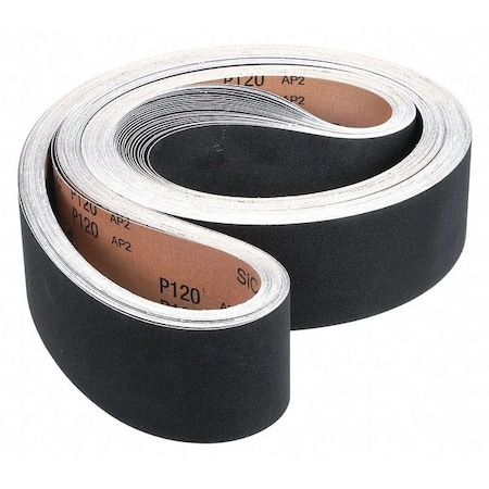 3M Cloth Belt 461F, 4inx132 in P120 XF-weig, PK50 461F