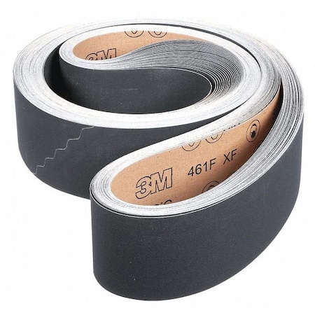3M Cloth Belt 461F, 4inx132 in P320 XF-weig, PK50 461F