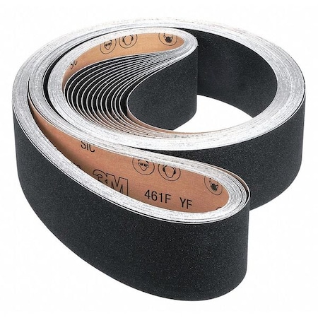 3M Cloth Belt 461F, 4inx132 in P60 YF-weigh, PK25 461F