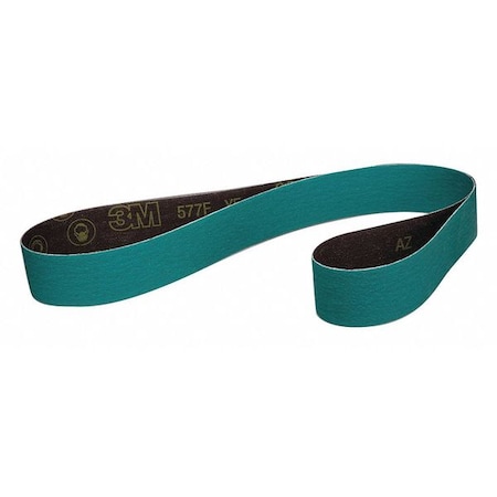 3M Cloth Belt 577F, 1inx42 in 120 YF-weight, PK200 577F
