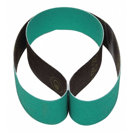 3M Cloth Belt 577F, 2inx48 in 80 YF-weight, PK50 577F