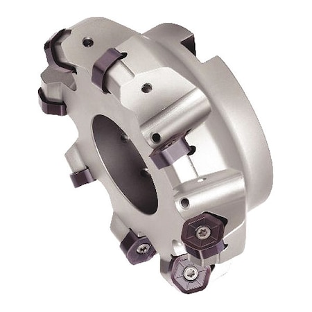 Widia Indexable Face Mill, M1200 Series, High Speed Steel, 2.20mm Depth of Cut M1200HF250Z05S075HN09