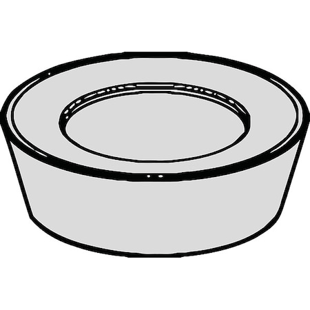 Widia Round Milling Insert, Carbide RDPX1003M0SNMM