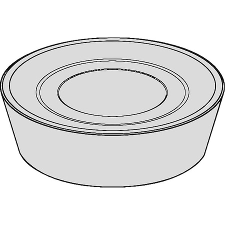 Widia Round Milling Insert, 16.00mm, Carbide RDPX1604M0SNMM