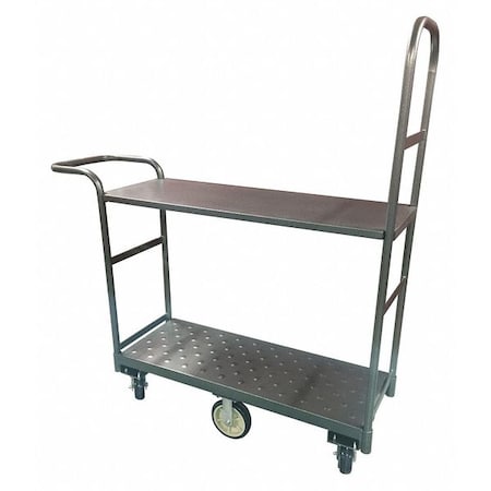 R.W. Rogers Co Stock Cart, 2 Tier, 18x48x70 AL-2000
