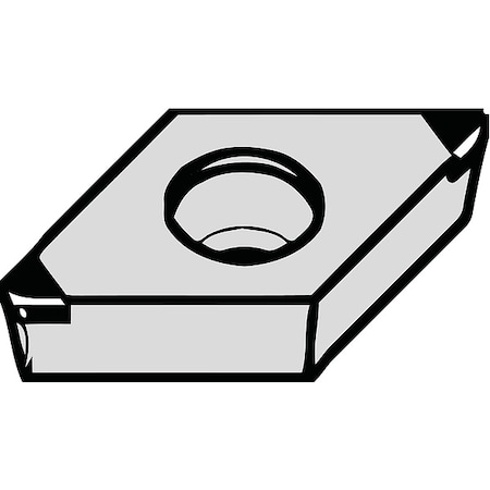 Widia Diamond Turning Insert, Diamond, 3/8 in DCGW3251S0415MT