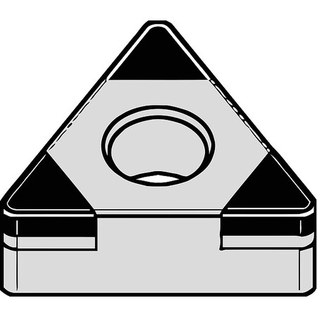 Widia Triangle Turning Insert, Triangle, 3/8" TNGA332S0420MT