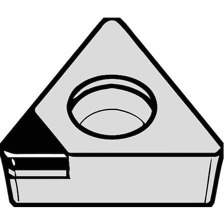 Widia Diamond Turning Insert, Triangle, 3, TPGW, 1/64 in, Diamond TPGW3251FST