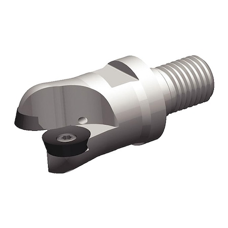 Widia Indexable Profiling End Mill, M170 Series, High Speed Steel, 8.00mm Depth of Cut M170D032Z02M16RD16