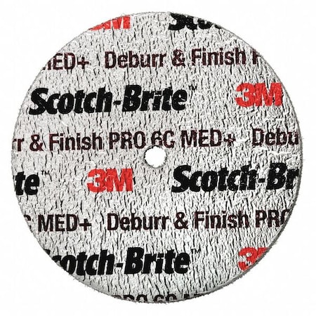 Scotch-Brite Deburr&Finish PRO Unitized Whl, 8inx1inx1 DP-UW