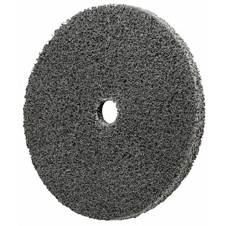 Scotch-Brite EXL Unitized Wheel, 3inx1/8inx1/4 in 3S, PK40 XL-UW