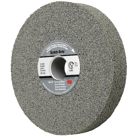 Scotch-Brite EXL-XP Deburring Wheel, 6inx1/2inx1 in 1, PK4 XL-WP