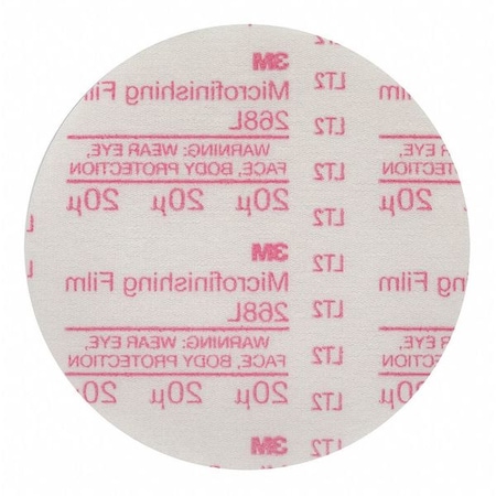 3M Hookit Mcrfnshng Flm Type D Dsc 268L, 5in, PK500 7010359496