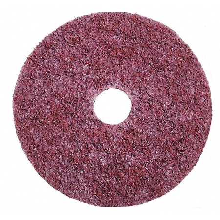 Scotch-Brite Light Grinding/Blendng Dsc, 4"x5/8", PK100, 4" Dia, Center Hole, Aluminum Oxide, Non-Woven Type 7100106740
