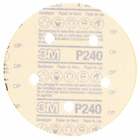 3M NX Hook&Loop Paper D/F Dsc, 5inxNH 5 Hole NX DISC