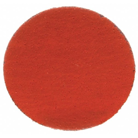 3M Roloc Disc TSM 777F, 2", P100 YF-Wt, PK200, Closed Coat, Ceramic, P100 Grit, Orange 7000118301