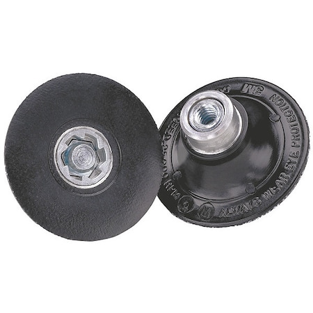 3M Roloc Disc Pad TP 14197, Med 2 in 1/4-20, PK5 14197