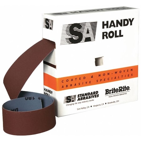 Standard Abrasives Std Abrsvs A/O Handy Rl 706311, 1-1/2inx5, PK10 7010369514