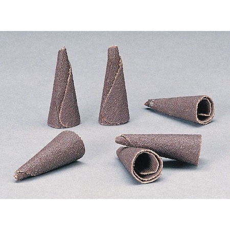 Standard Abrasives Std Abrsvs A/O Tapered Cone Point 709966, PK100 709966