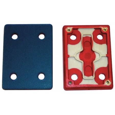 3M Stikit D/F Pad 20434, 3inx4inx1/2 in, 10, PK10 20434