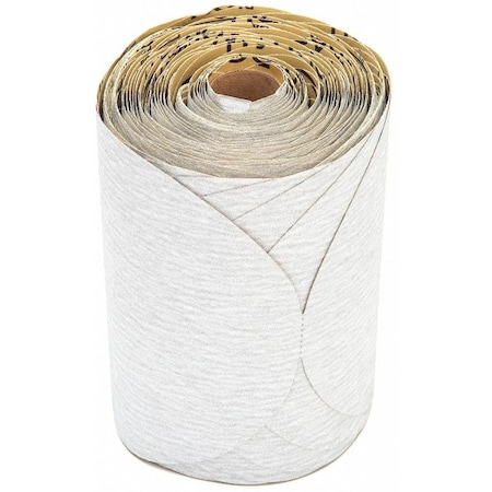 3M Stikit Paper Dsc Rl 426U, 6"xNH, 150, PK6, 6" Dia, No Hole, Silicon Carbide, 150 Grit, Open Coat Type 7000119244