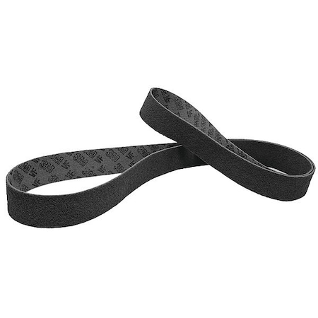Scotch-Brite Surface Conditioning Belt, 3inx24 in S S, PK10 7100081740