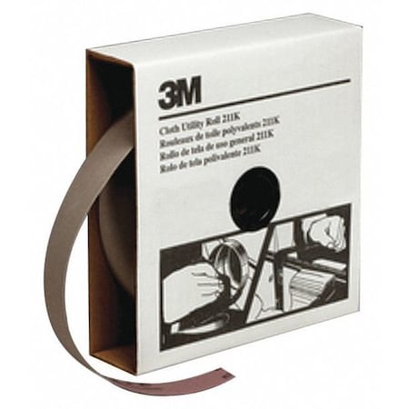 3M Utility Cloth Roll 211K, 1-1, PK5 7100031693