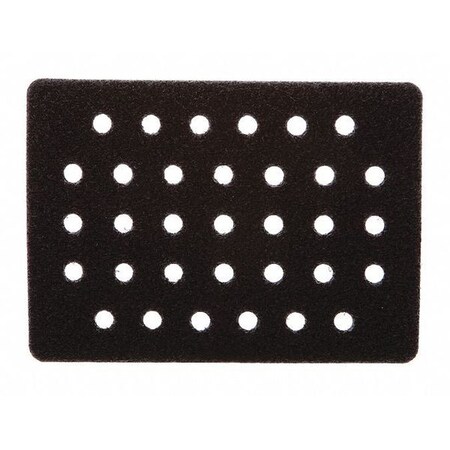 3M Clean Sanding Pad Hook Saver 28325, 3inx4in 33 Holes, 20/pk 7100114589