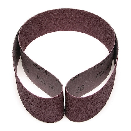 3M Cloth Belt 341D, 2-1/2inx60 in 36 X-weight, 50/pk 26408