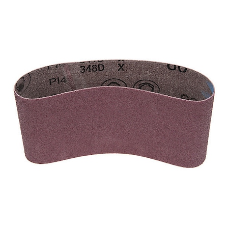 3M Cloth Belt 341D, 3-1/2inx15-1/2 in 60 X-weight, 50/pk 7010361704